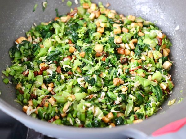 小白菜豆腐盒子