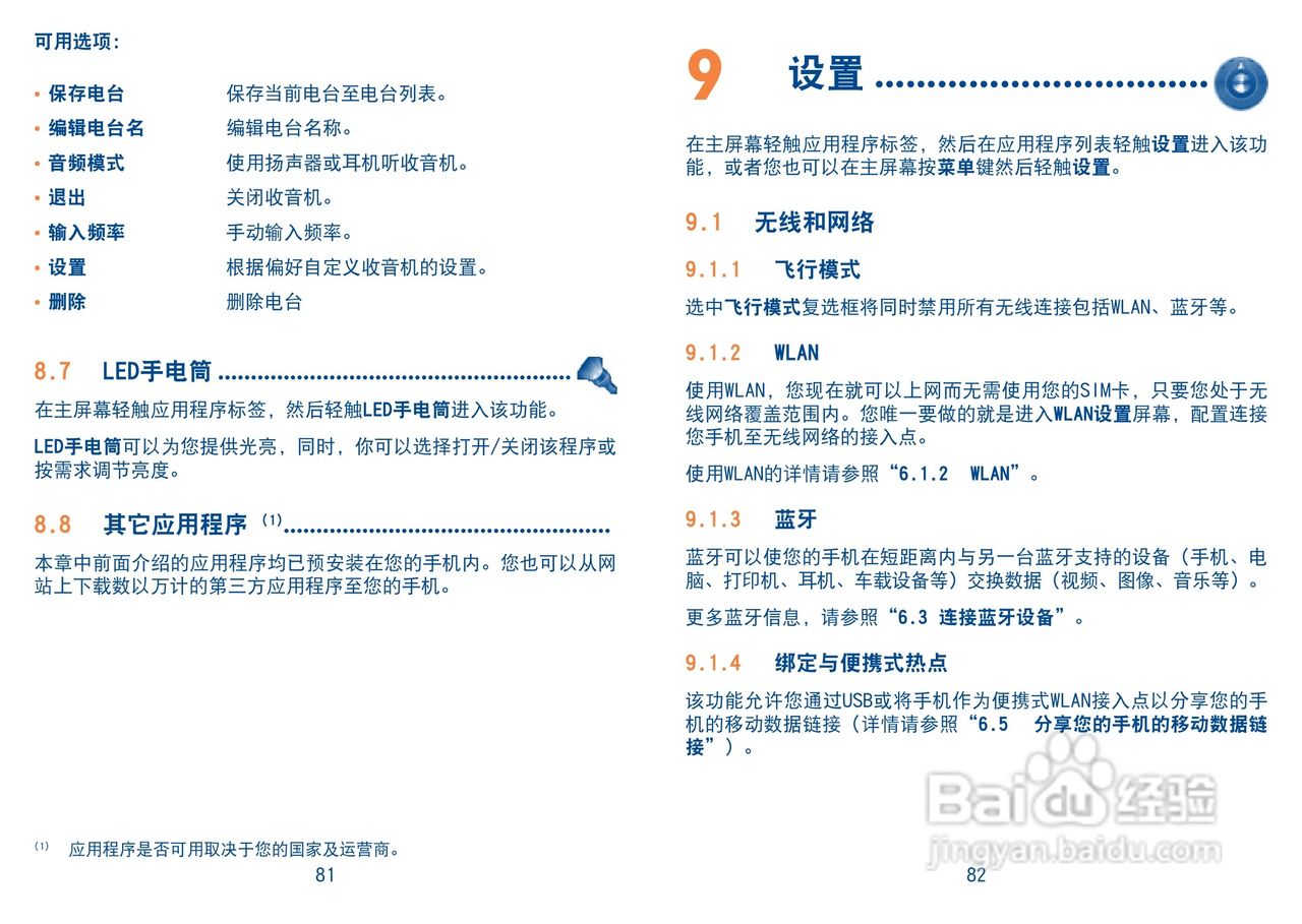 TCL A909手机使用说明书:[5]