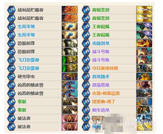 炉石传说：新版偶数骑（女巫森林版本）