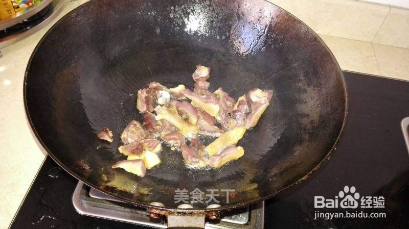 怎么做青椒炒腊鸭腿