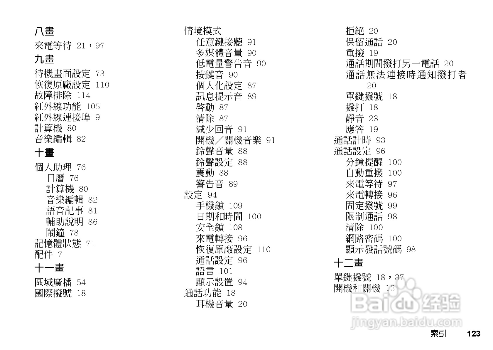 夏普GX-T17手机使用说明书:[13]