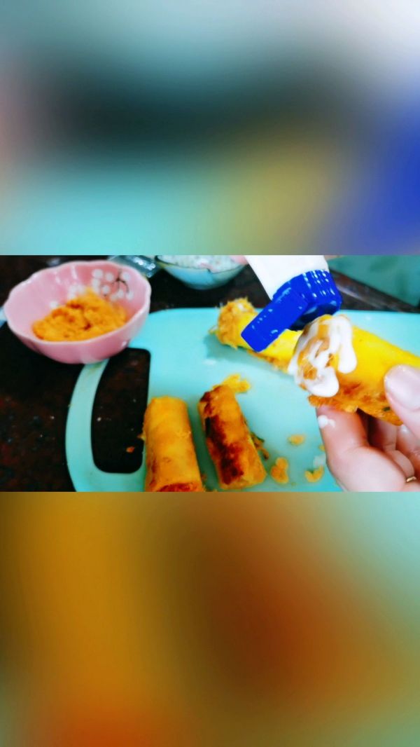 肉松吐司火腿卷