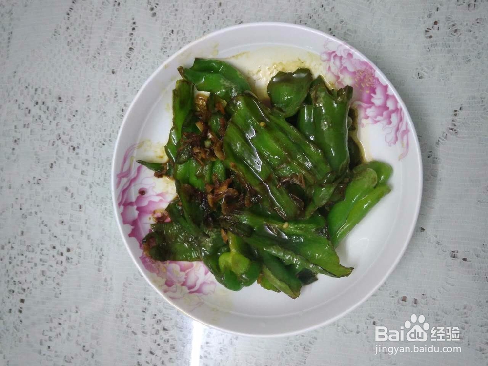 土酱青椒的做法