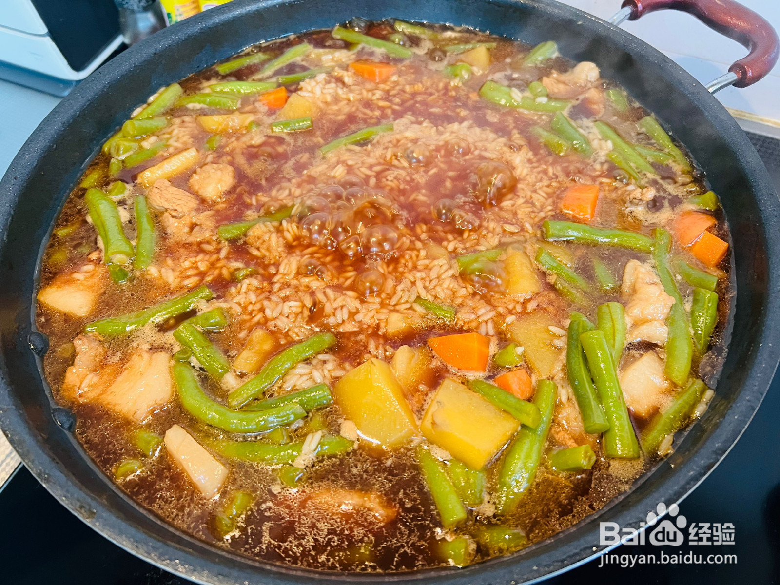 好吃的豆角焖饭的做法