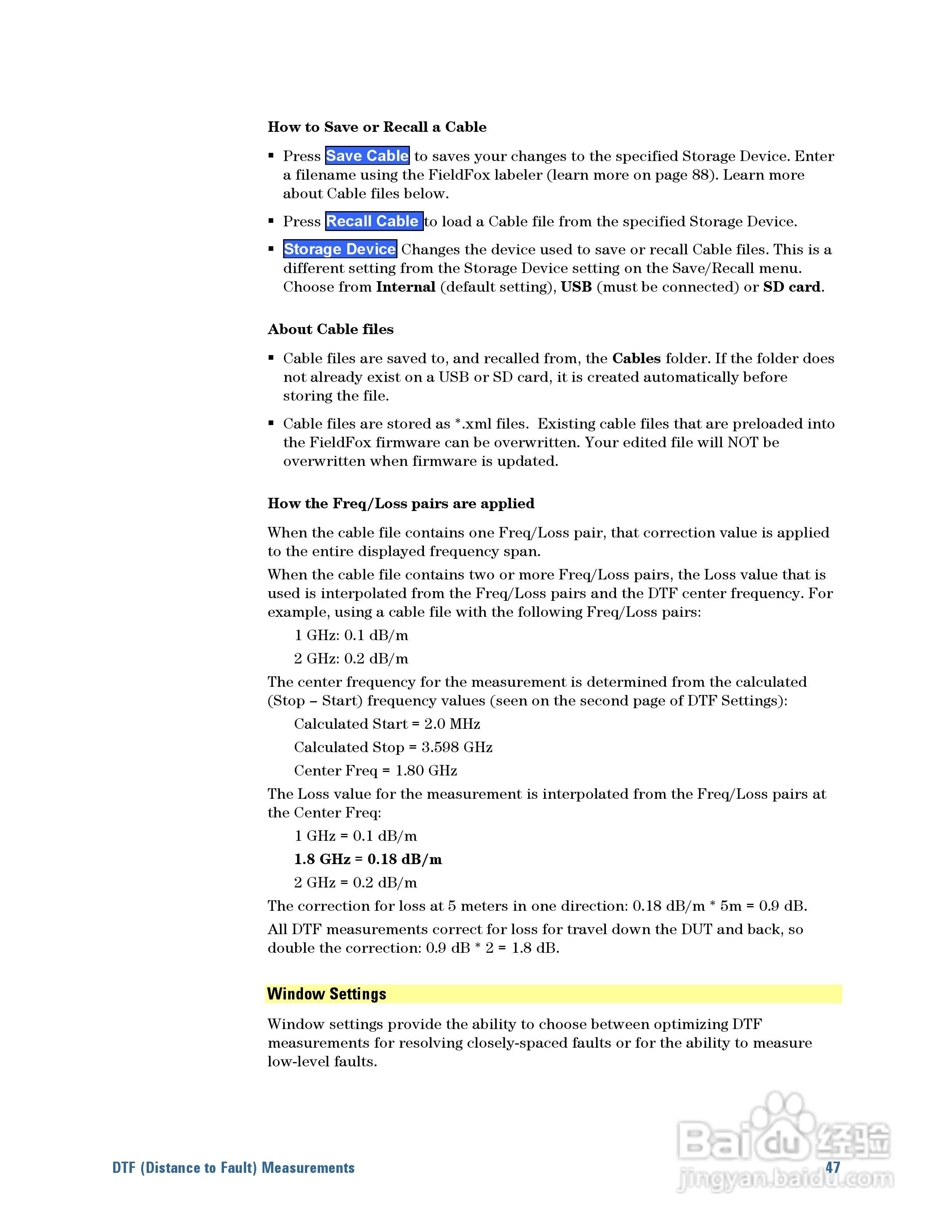 N9923A型Fieldfox手持式RF向量网路分析仪操作手册:[5]