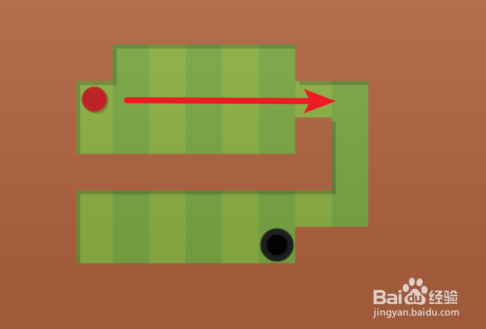 休闲游戏，红球进黑洞是怎么玩的？