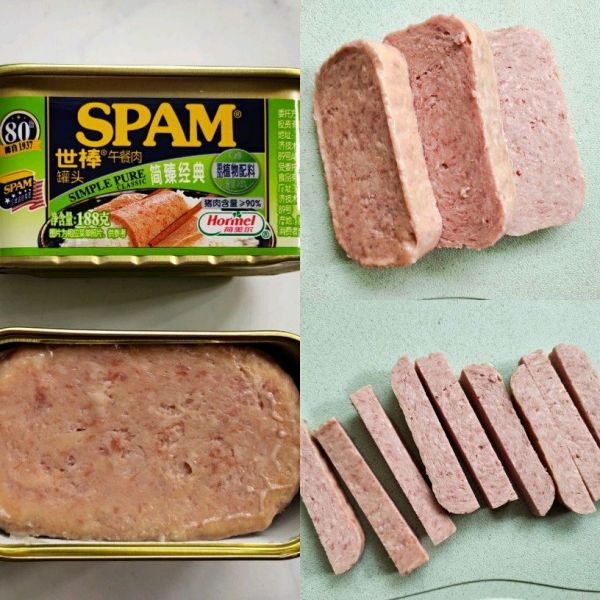 看世界杯吃薯片午餐肉