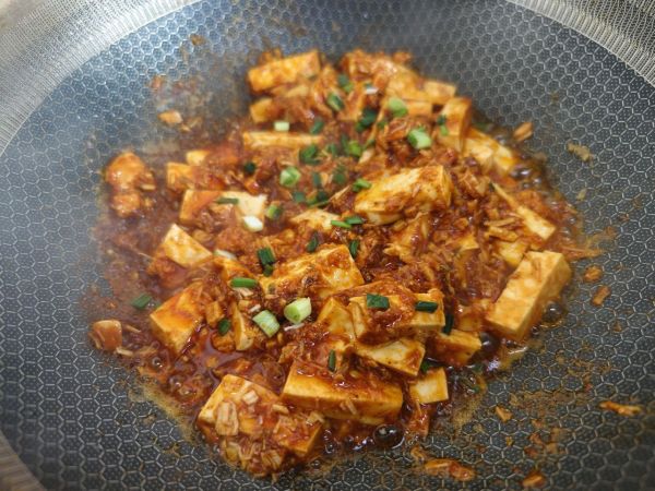 蟹黄鸡胸肉沫豆腐