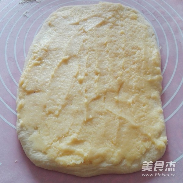 绿豆沙吐司的做法