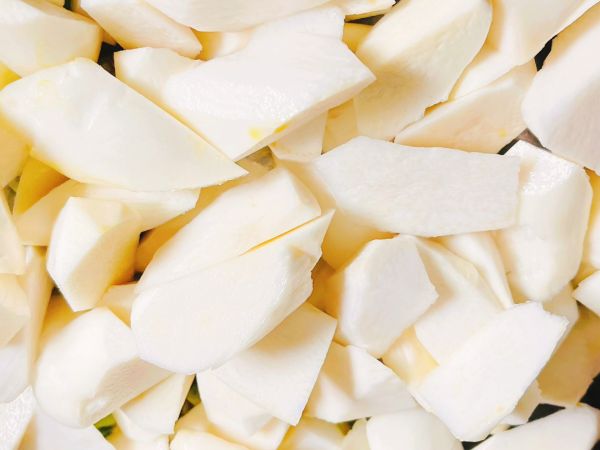 外婆乡油焖茭白毛豆