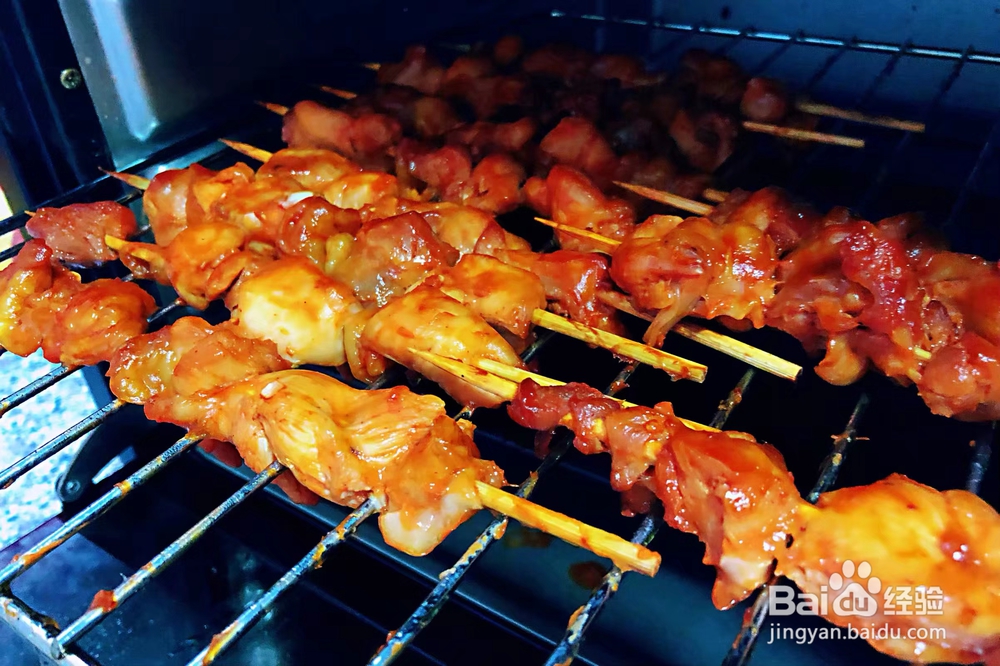 超级过瘾的叉烧鸡腿串