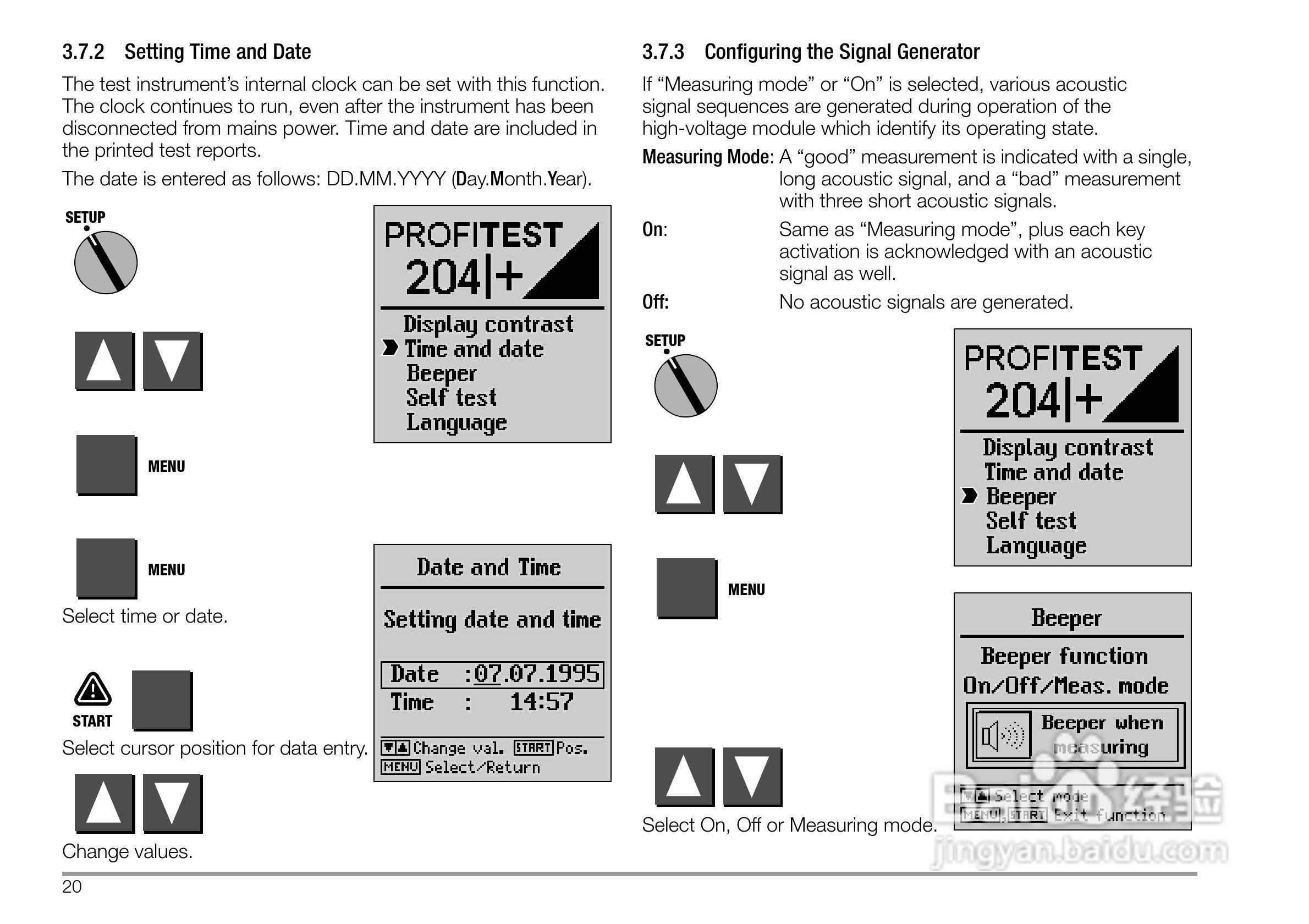 PROFITEST 204安规测试仪使用说明书:[2]