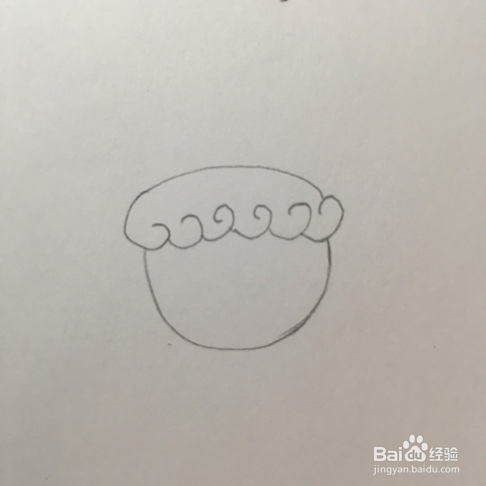 卷毛丸子头怎么画