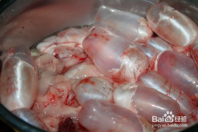 酱烧鱼鳔鱼杂的烹饪方法