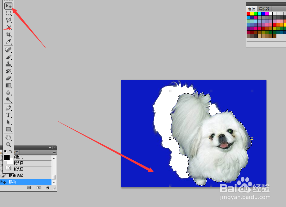 ps如何利用快速选择工具抠图