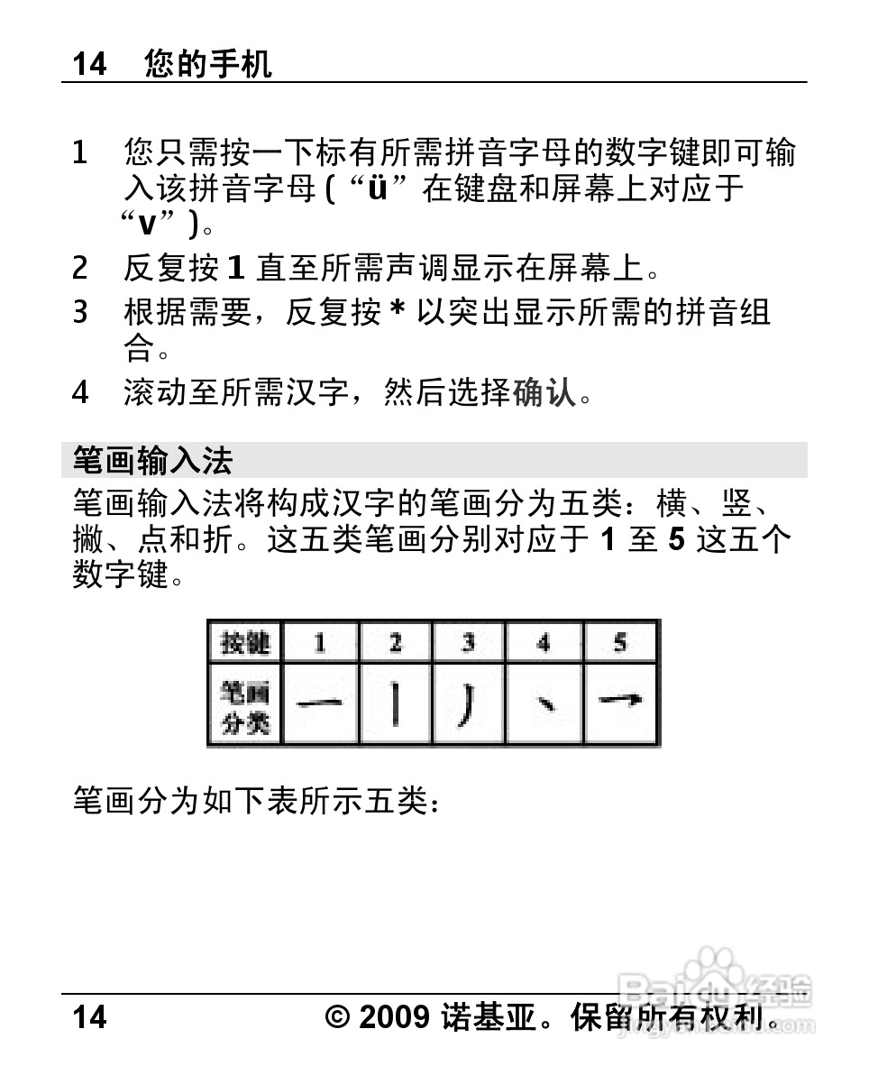 诺基亚1800手机使用说明书:[2]