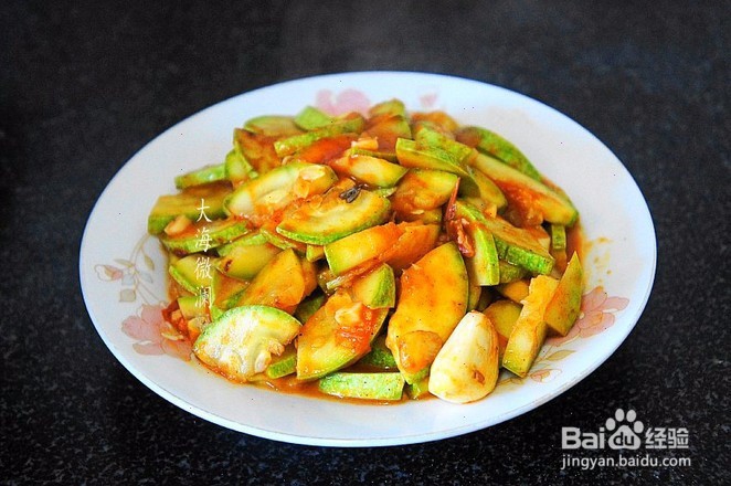 番茄炒西葫芦的烹饪方法