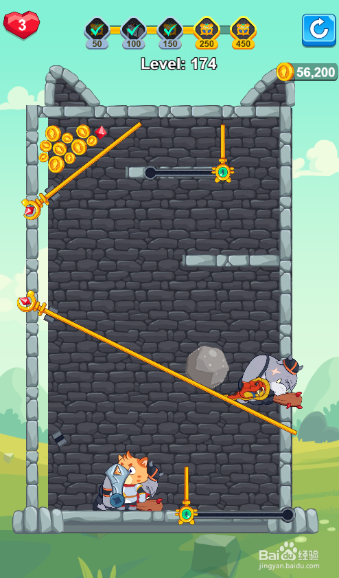 Super Kitty Rescue的Level 174怎样通关?