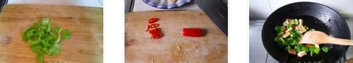 青椒豆干炒腊肉的做法图解