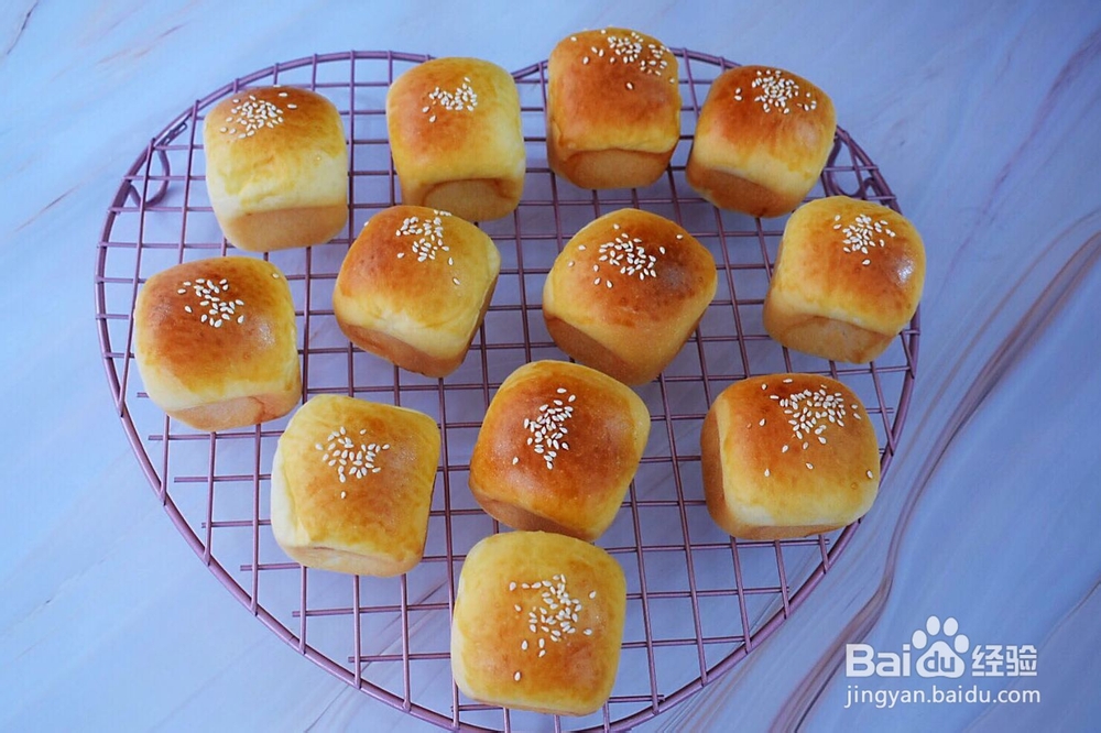豆沙小餐包怎么做
