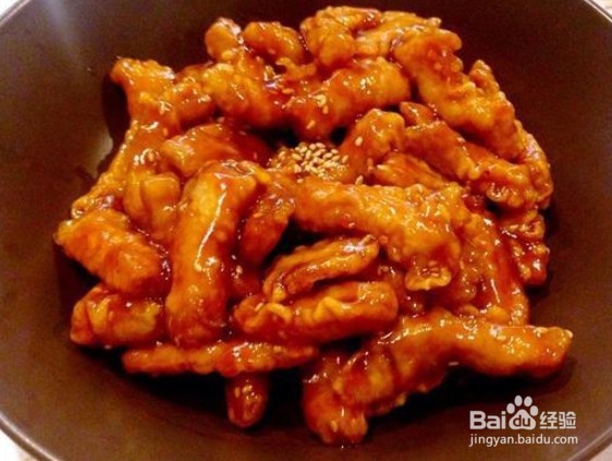 味道超棒的糖醋里脊，看着都流口水！