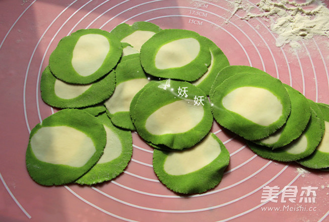 翡翠饺子的做法