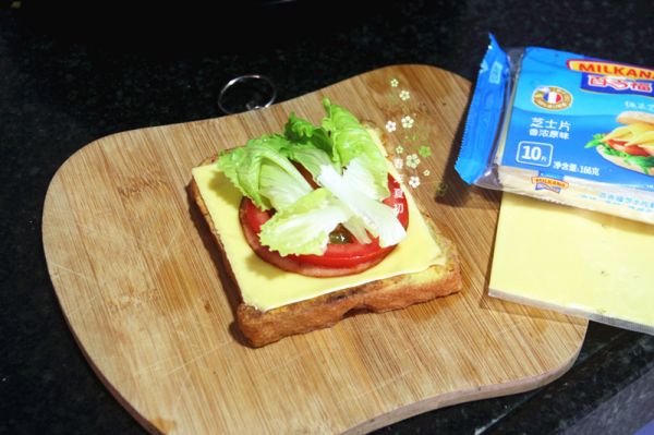 芝士黑芝麻三明治