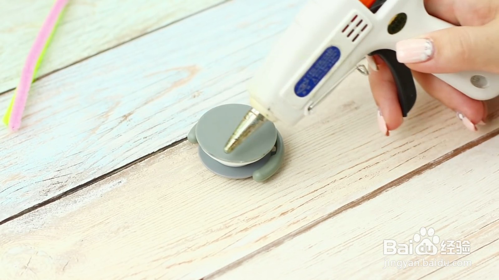 圆形的手机支架怎么制作