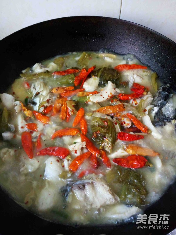 新香酸菜鱼的做法