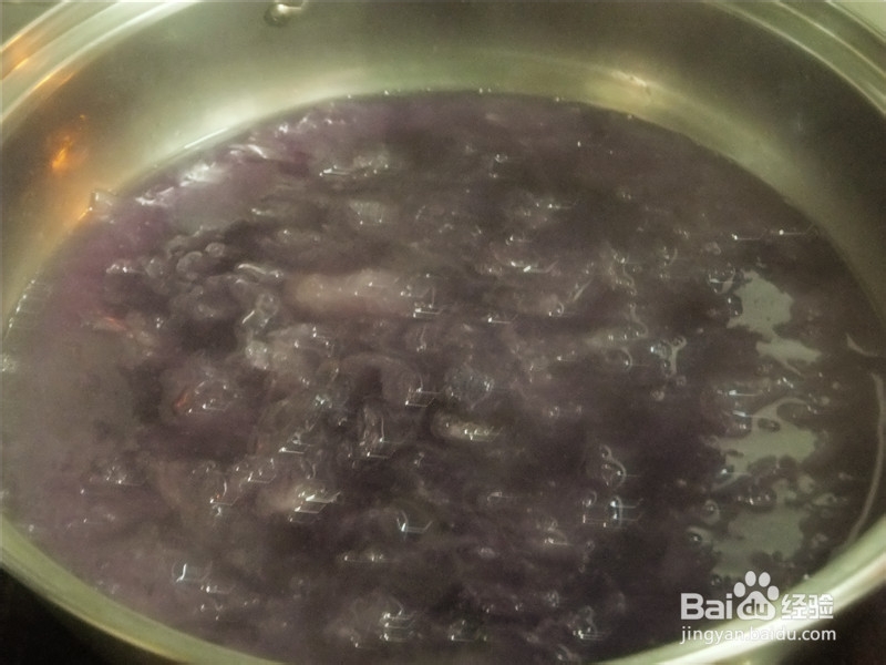补气和血——紫薯银耳羹做法