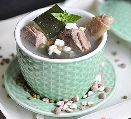 冬瓜和绿豆老鸭汤的做法