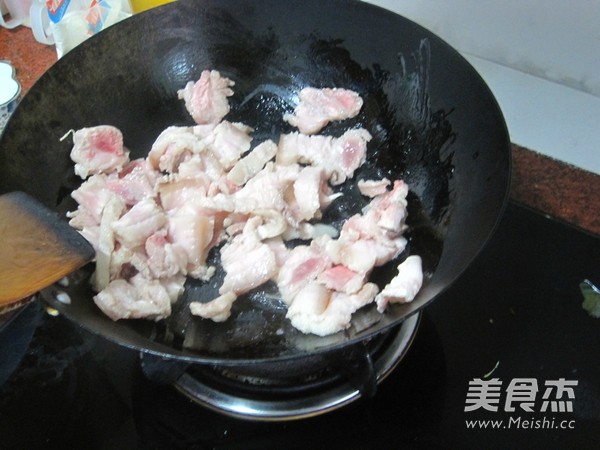 蒜苗回锅肉的做法