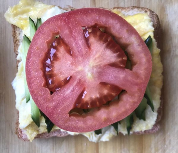 低脂早餐三明治