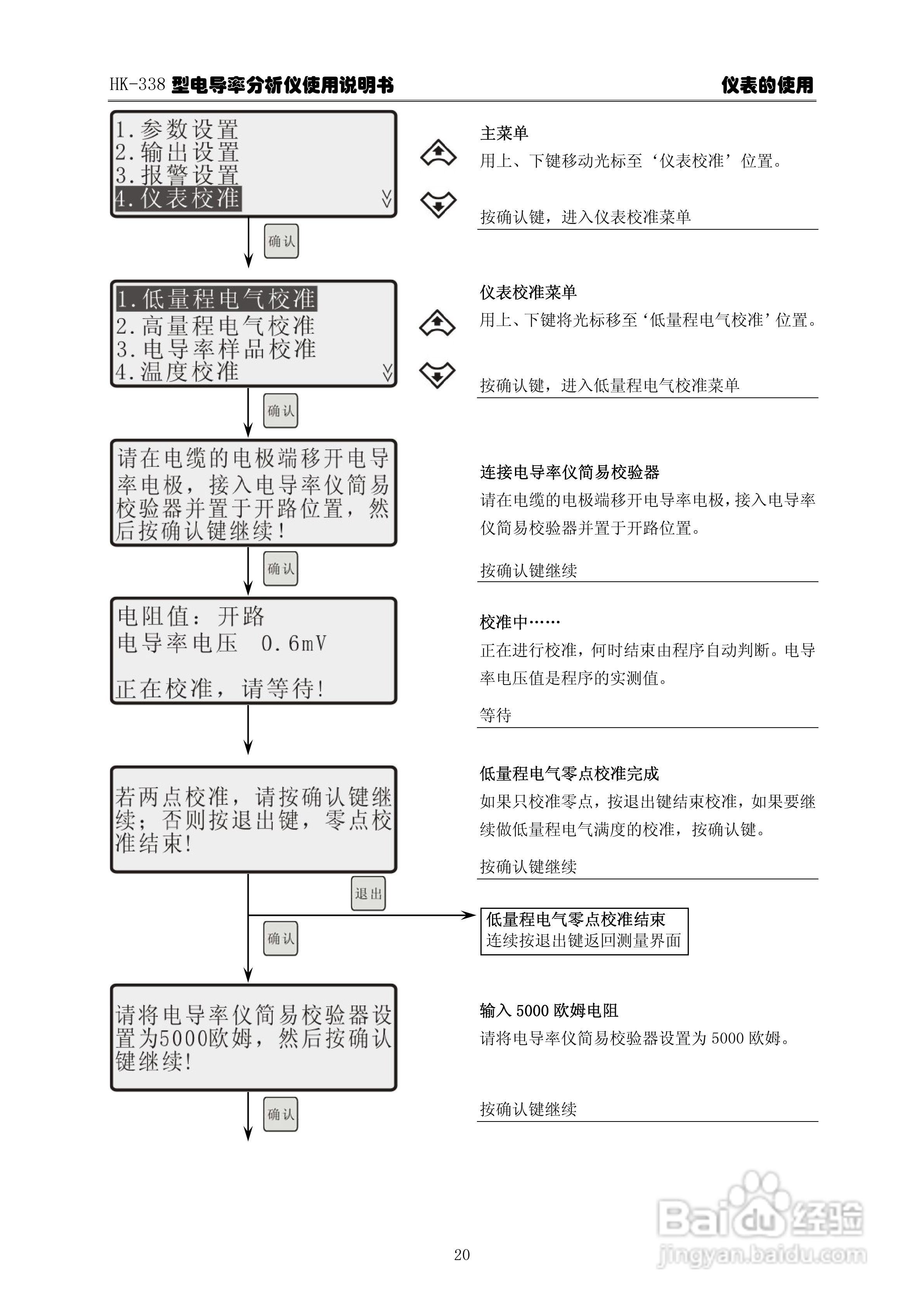 华科仪HK-338型电导率分析仪3.0使用说明书v31:[3]