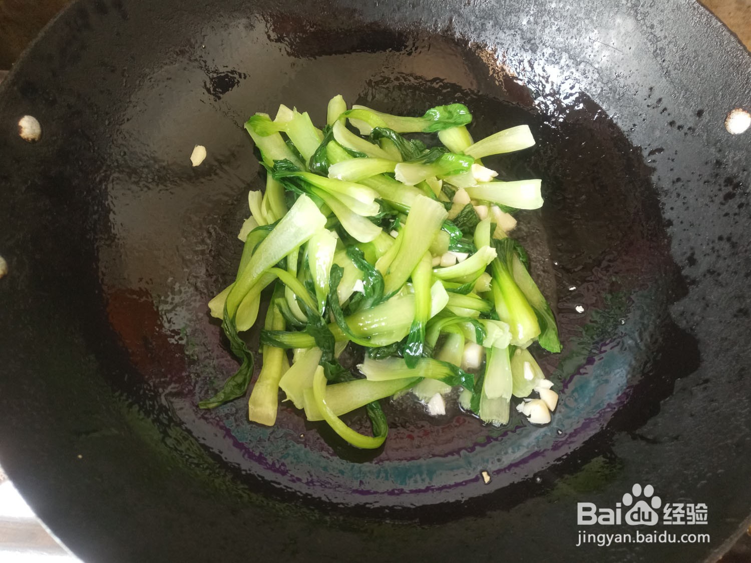 海米油菜的做法