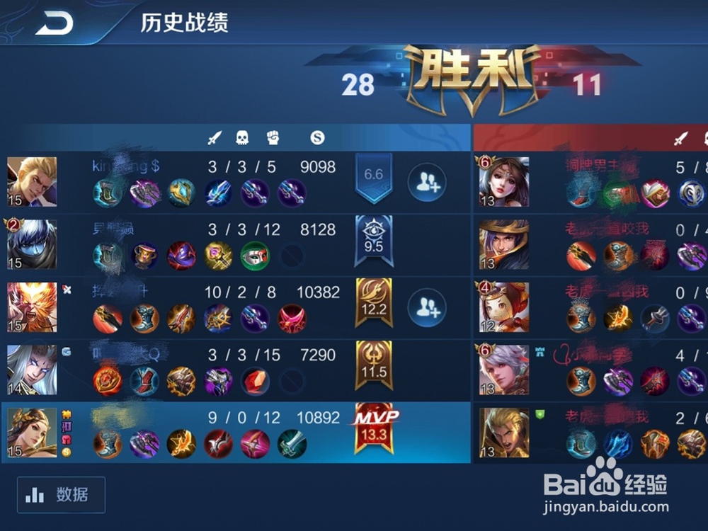 王者荣耀mvp怎么计算