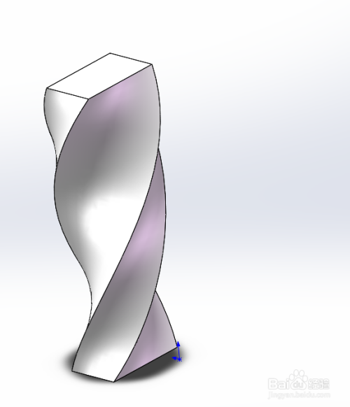 solidworks如何做一个像麻花一样的实体