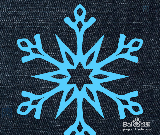 简单经么雪花剪纸图解