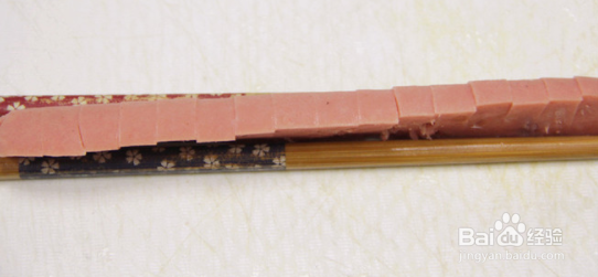 超简单高颜值的火腿鸡蛋花