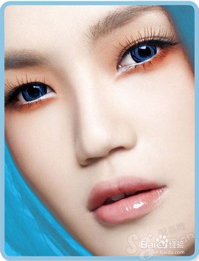 彩色美瞳——搭配法