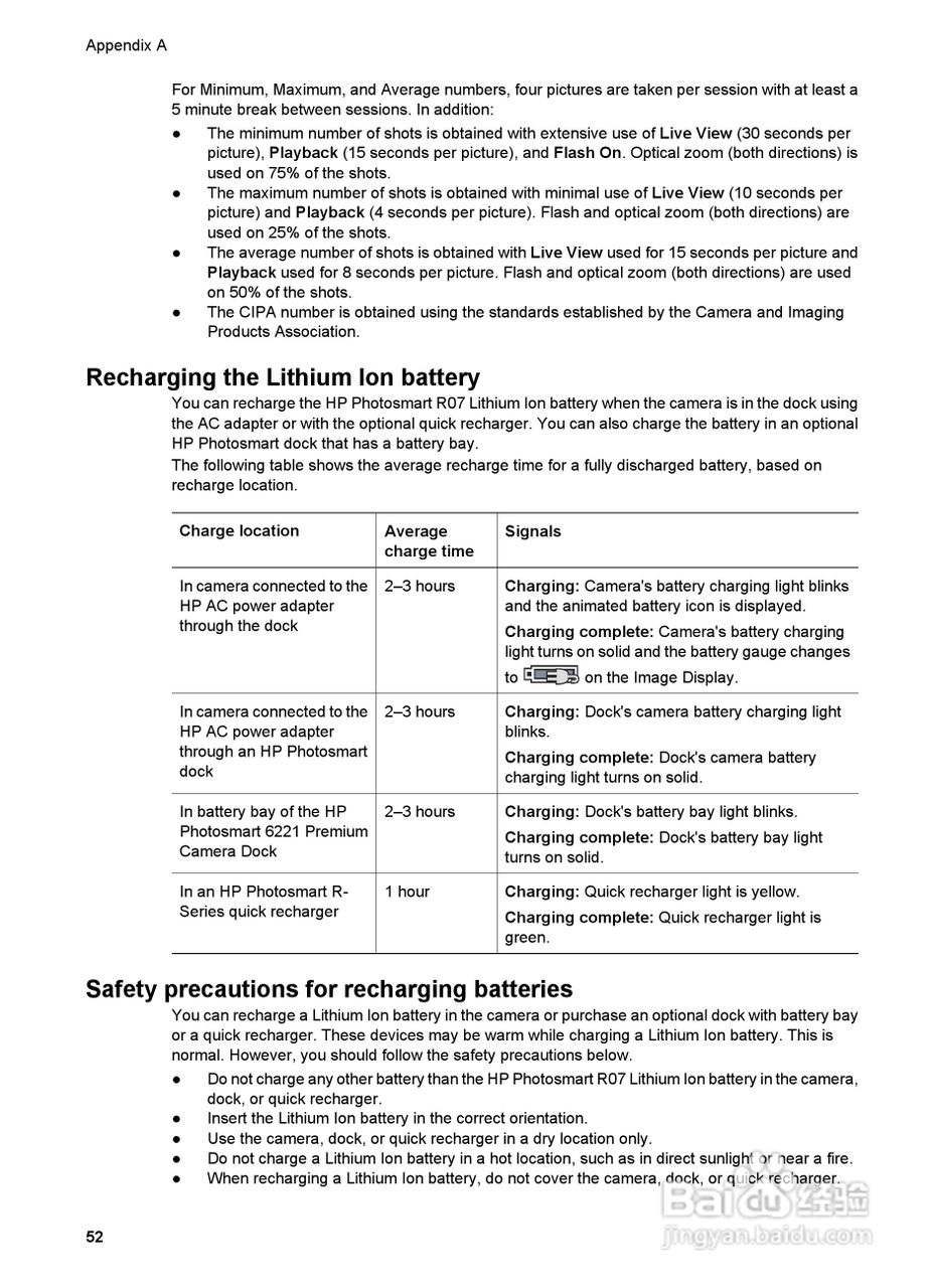 惠普Photosmart R927数码相机使用说明书:[6]