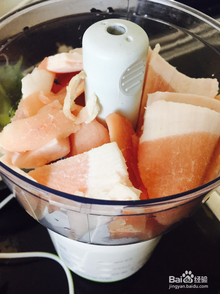 香菇酿肉的做法