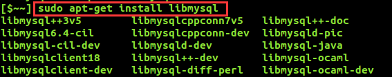 Linux平台上用C语言实现与MySQL数据库的连接