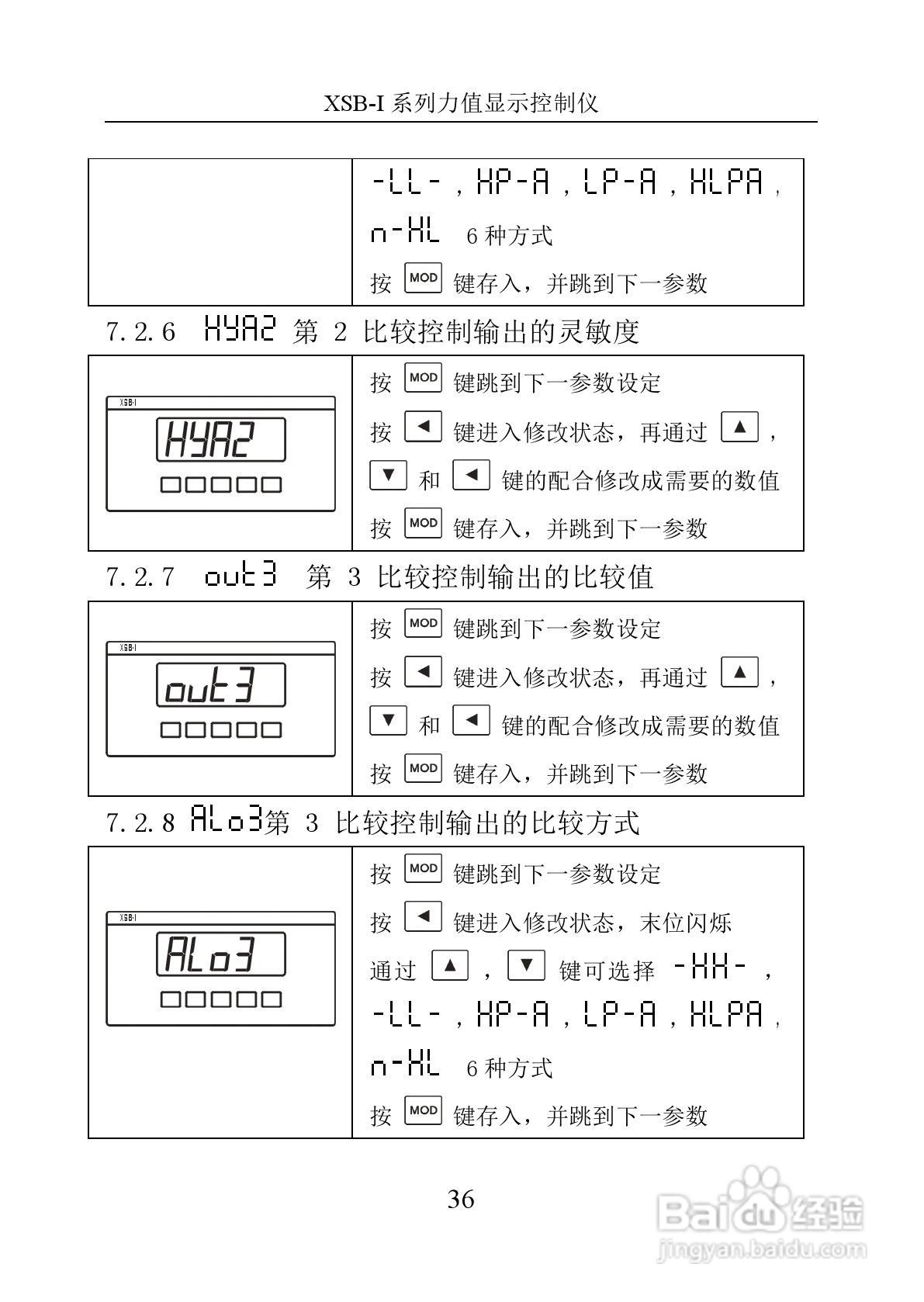 XSB-1力值显示控制仪使用说明书:[5]