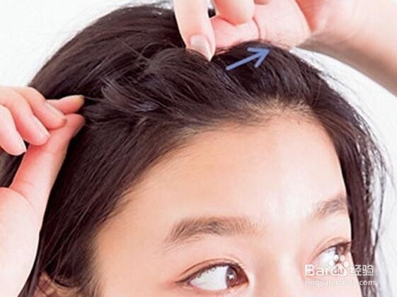 俏皮刘海扭转扎发 甜美气质瞬间UP