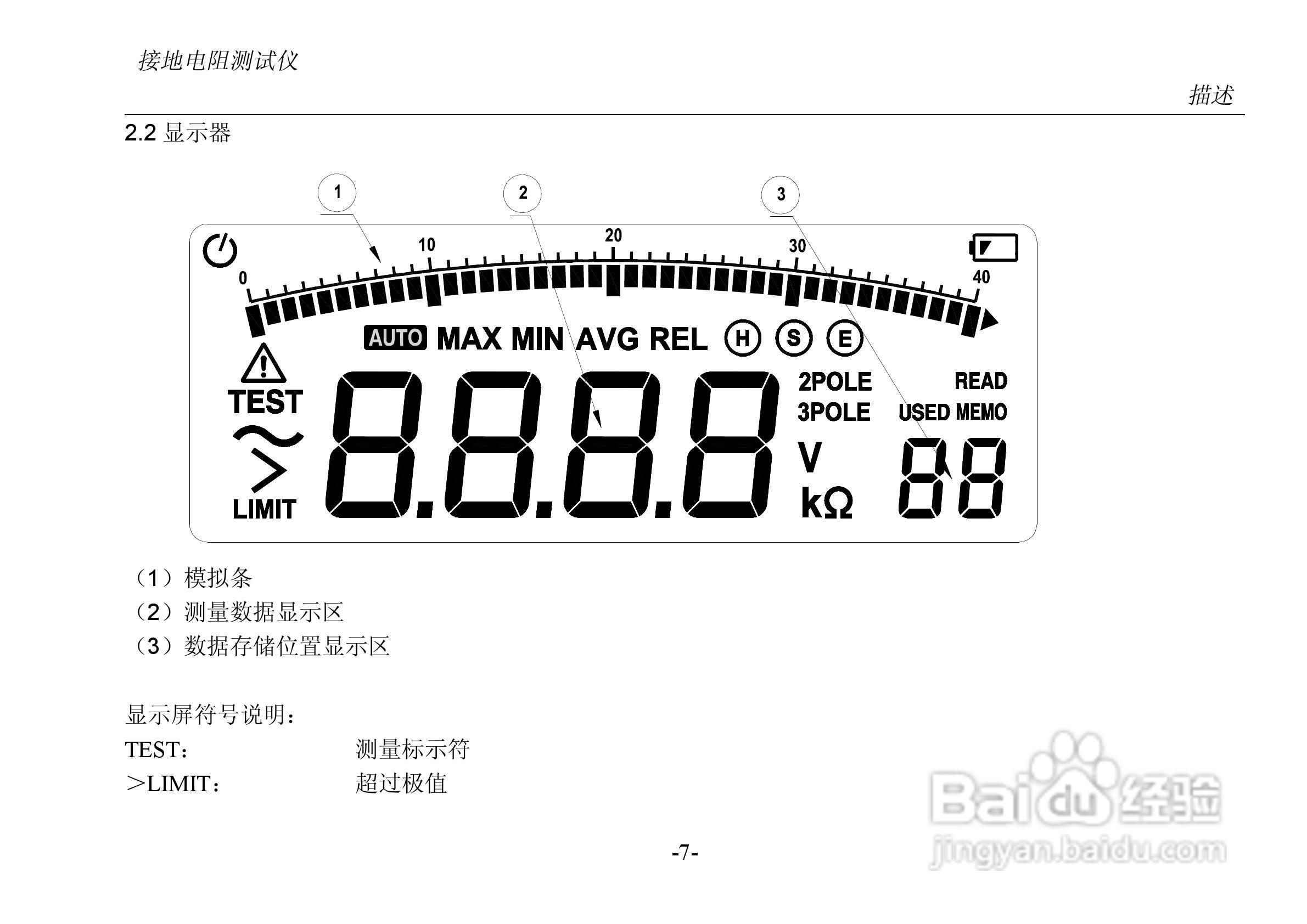 华仪MS2302接地电阻测试仪使用说明书:[1]