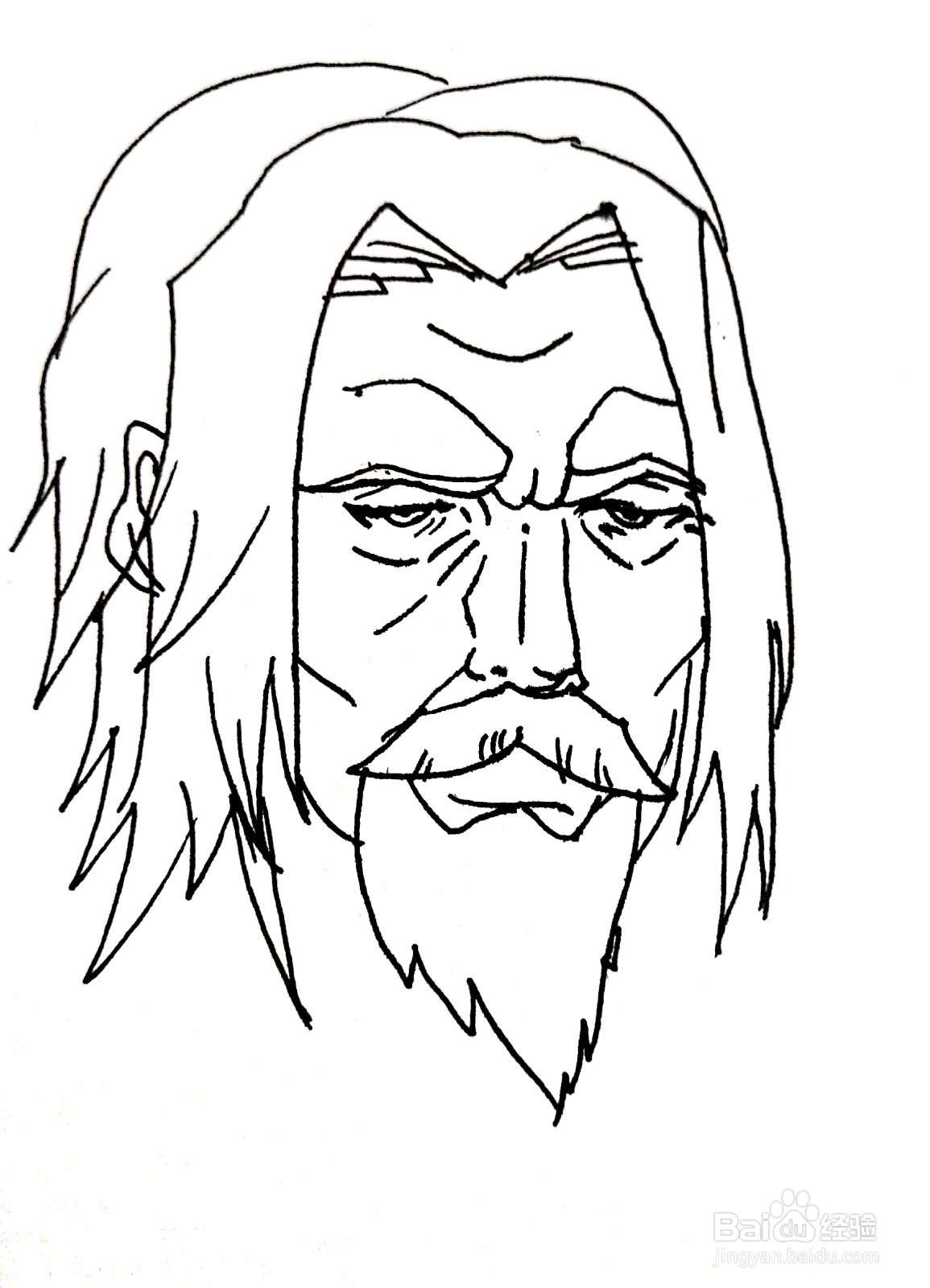 《一人之下》系列之陆瑾简笔画(2)