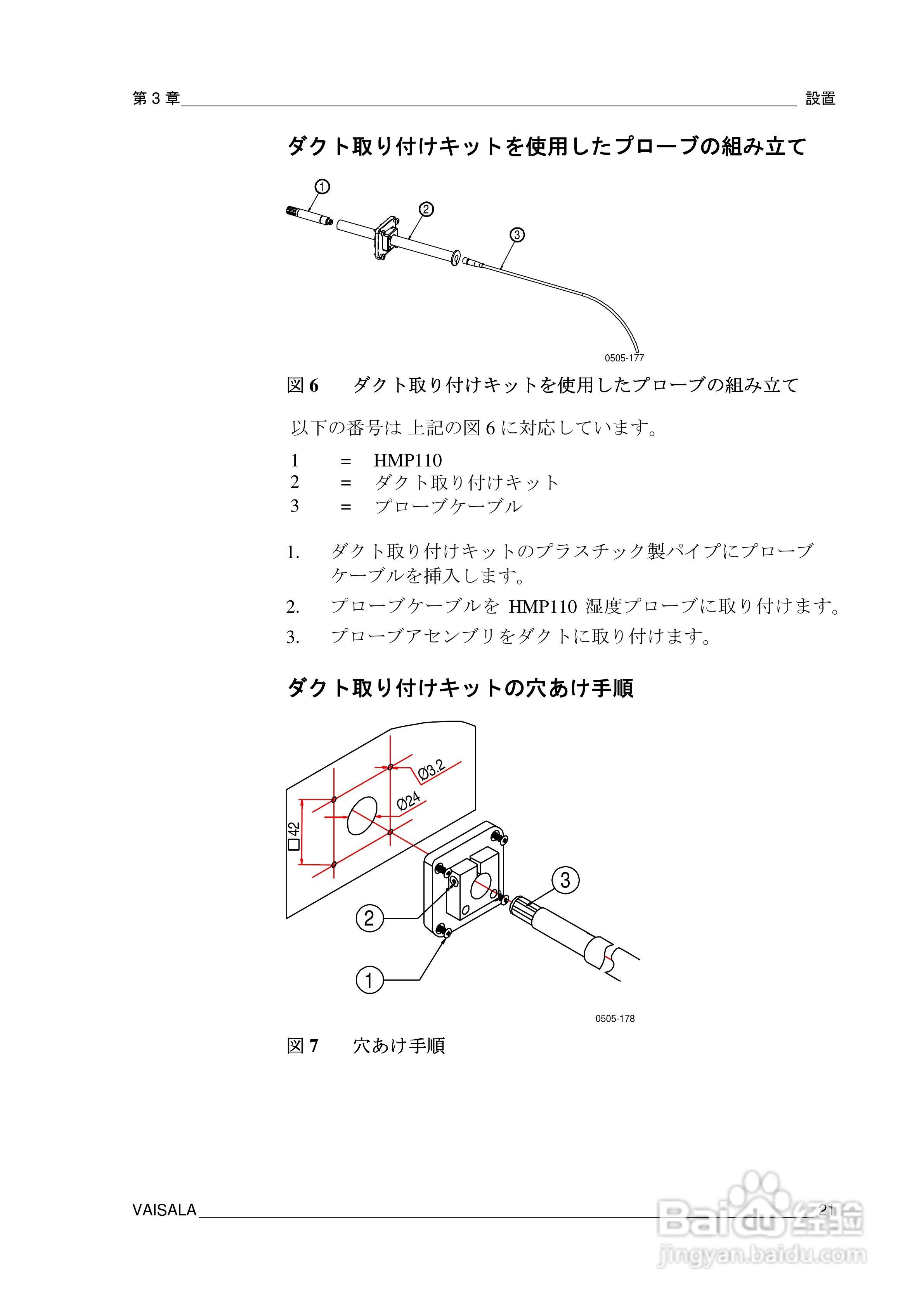 VAISALA HMT120温度变送器説明书:[3]