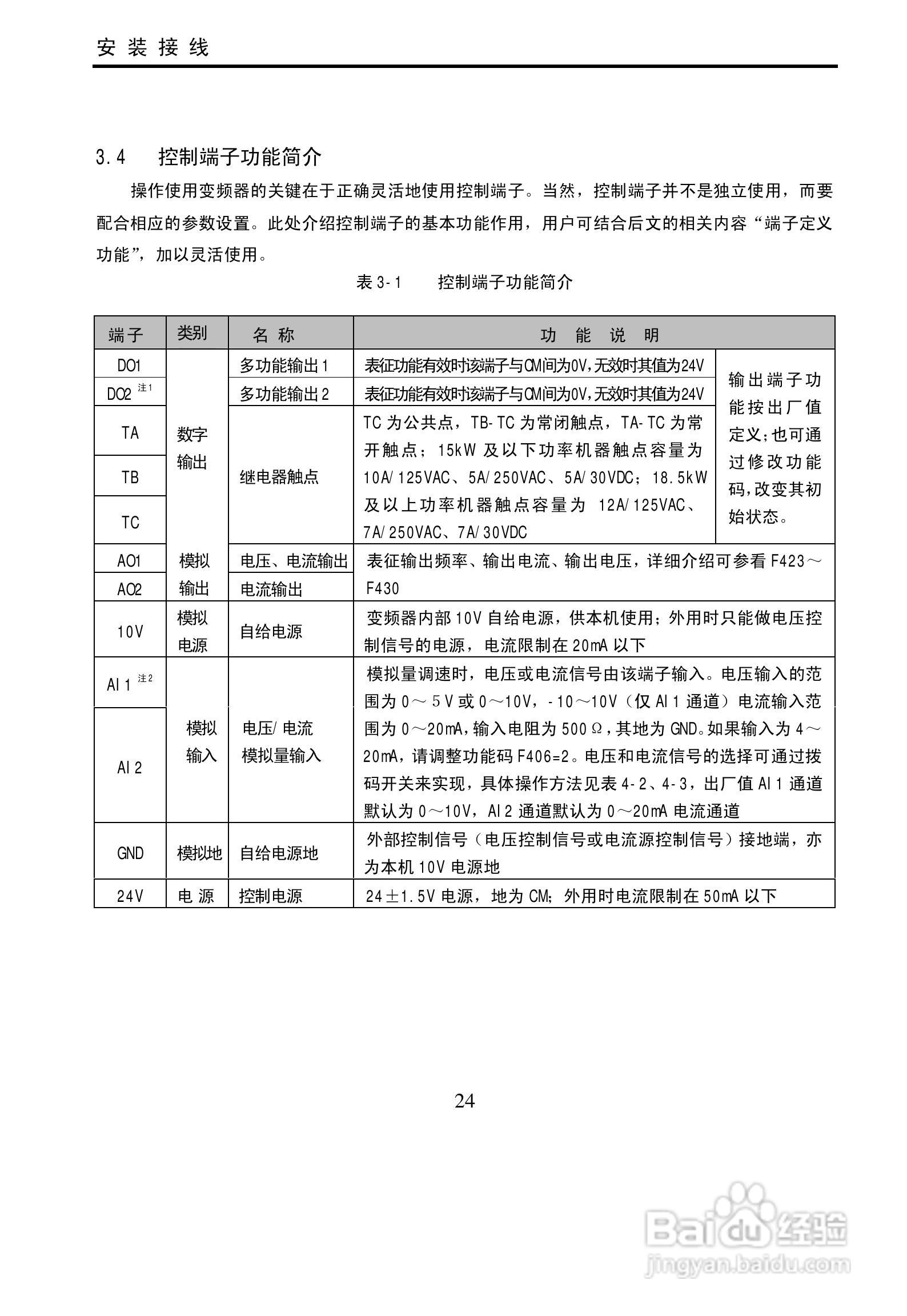 欧瑞传动E3000-0900T3变频器使用说明书:[3]