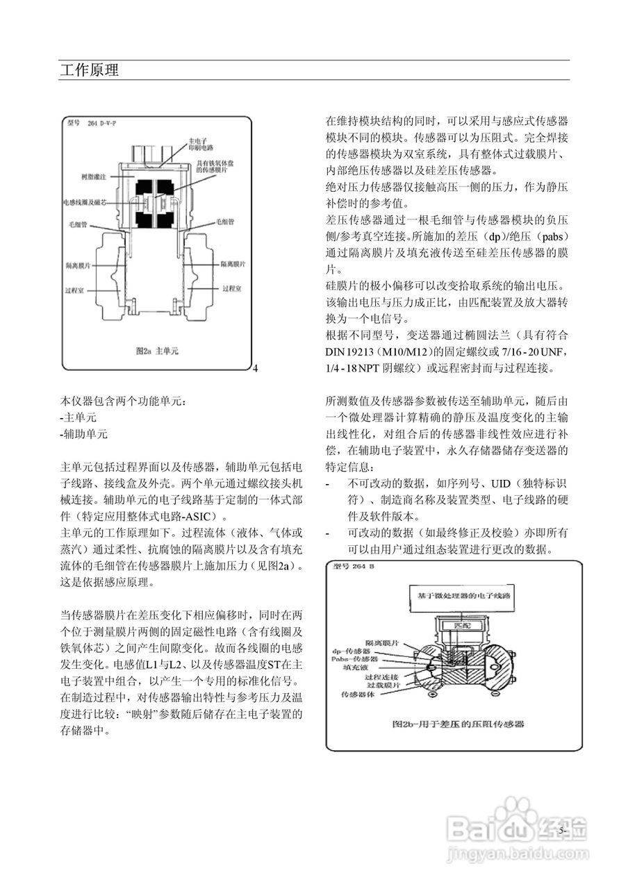 ABB 2600T系列HART压力变送器说明:[1]